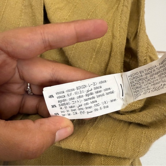 Zara neutral jumpsuit - Picture 5 of 7